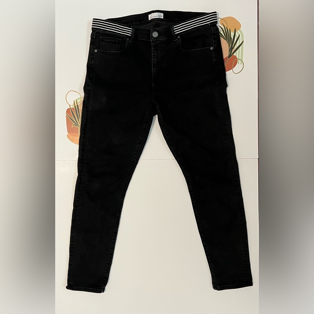 Loft Black Jeans
